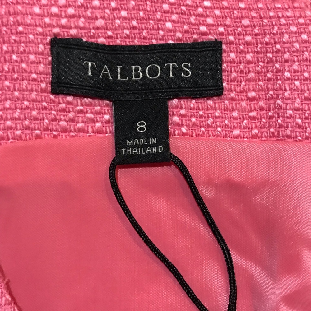Talbots Pink Sheath Dress NWT - Picture 4 of 5